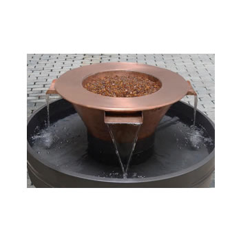 4 WAY FIRE & WATER BOWL ELECTRONIC