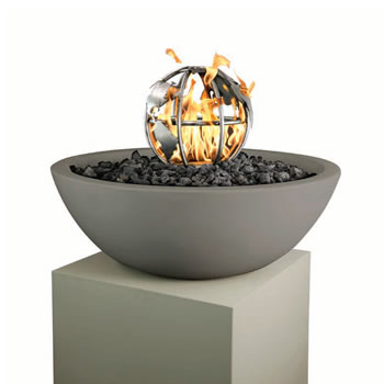 12in BURNING GLOBE-OPT-FG12