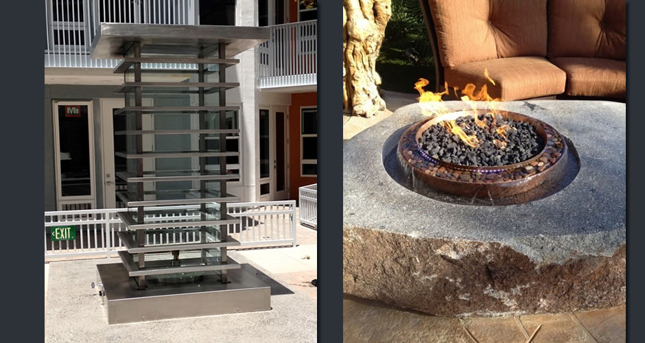 Inspired Fire FX Gallery Outdoor Custom Designs