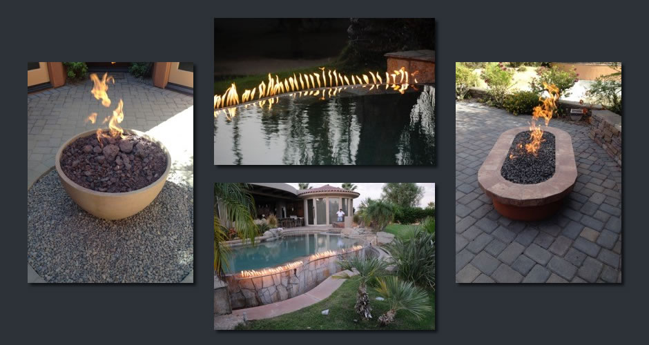 Inspired Fire FX Gallery Outdoor Custom Designs