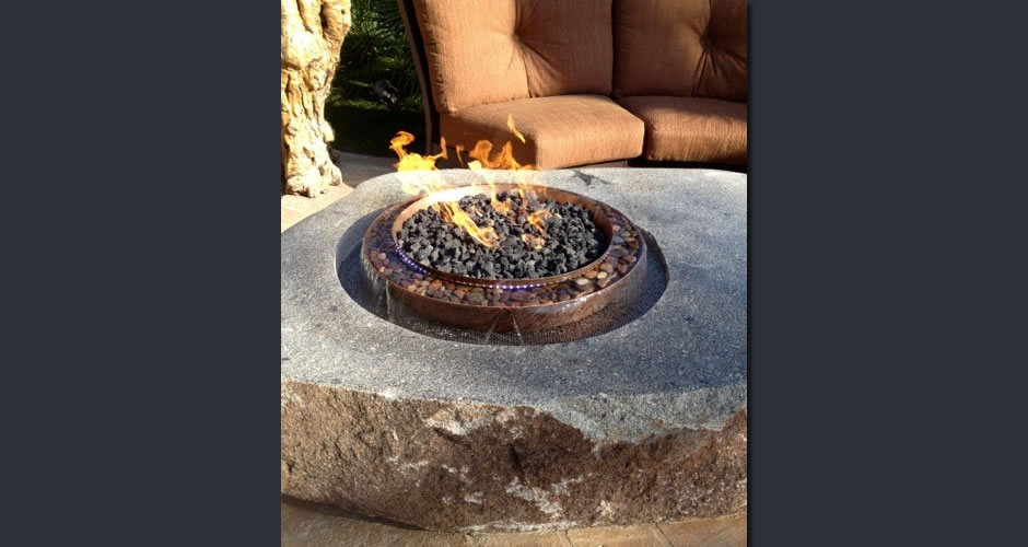 Inspired Fire FX Outdoor Fire on Water Feature