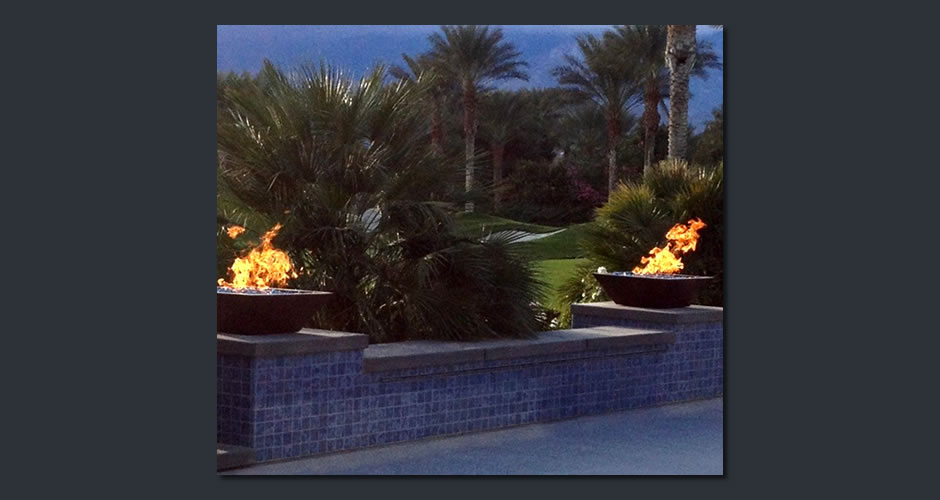 Inspired Fire FX Outdoor Fire on Water Feature
