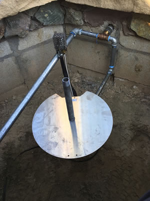 Indian Wells Custom Built Fire Pit January 2016