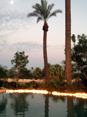 Infinity Edge Fire Feature