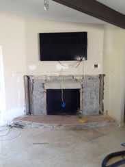 Palm Desert Coachella Valley Fire Place Remodel