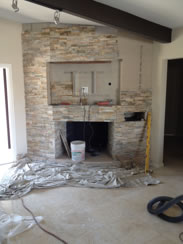 Palm Desert Coachella Valley Fire Place Remodel