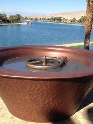 Shadow Lakes Coachella Valley Fire on Water Design and Install